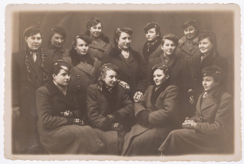 Uczennice z Bielska Podlaskiego 1951 rok