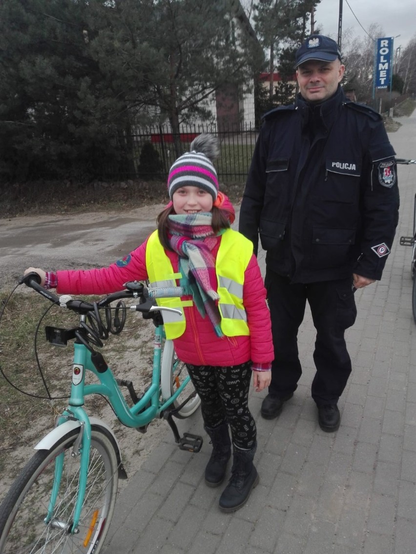 Niechroniony uczestnik ruchu drogowego w powiecie aleksandrowskim [zdjęcia]