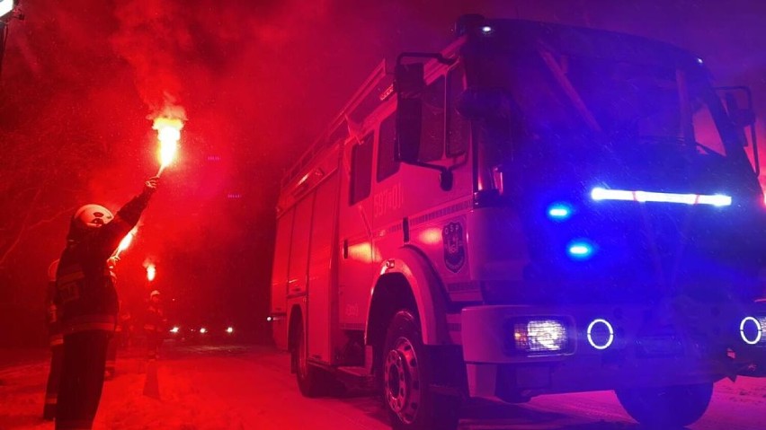 Mają to! Święto w Grzebienisku - strażacy i mieszkańcy oficjalnie przywitali wóz bojowy
