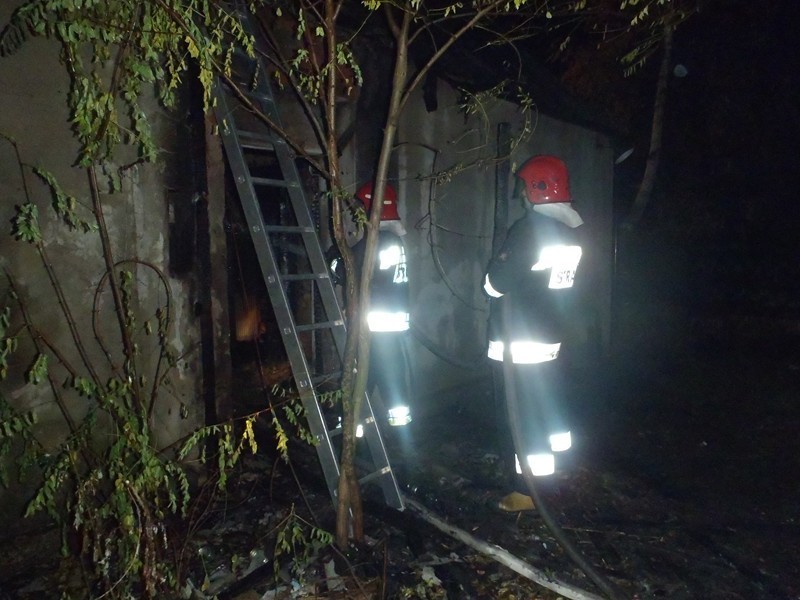 W pożarze domu w Bylicach spłonął mężczyzna