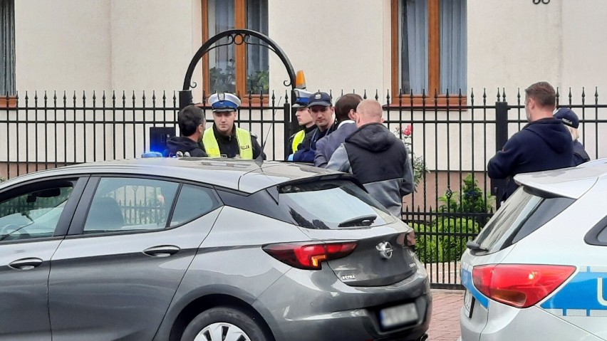 Interwencja policji na ulicy Legionów w Kaliszu. W ruch...