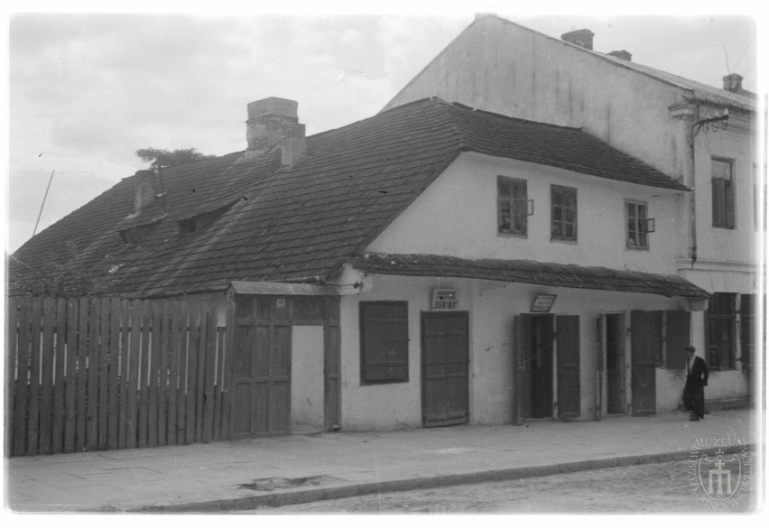 Lata 1949-1952 , Busko-Zdrój - Rynek.