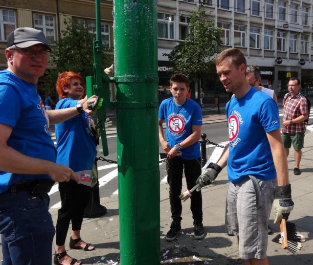 Akcja "Czyste słupy" w Poznaniu