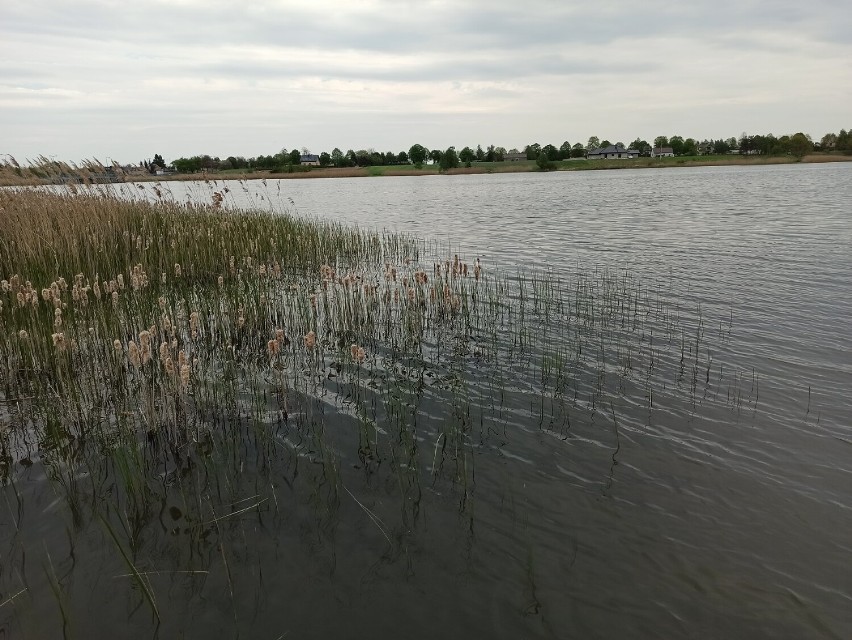 Zbiornik retencyjny ciągnący się od miejscowości Karsy,...