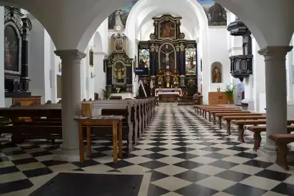 Klasztor franciszkanów w Bieczu po remoncie. Świątynia zyskała nowy blask