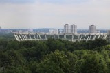 Stadion Śląski: Część lin uniosła się w górę [WIDEO]