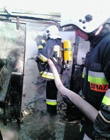 WRONKI - Pożar warsztatu stolarskiego. Strażacy zbadają przyczyny pożaru