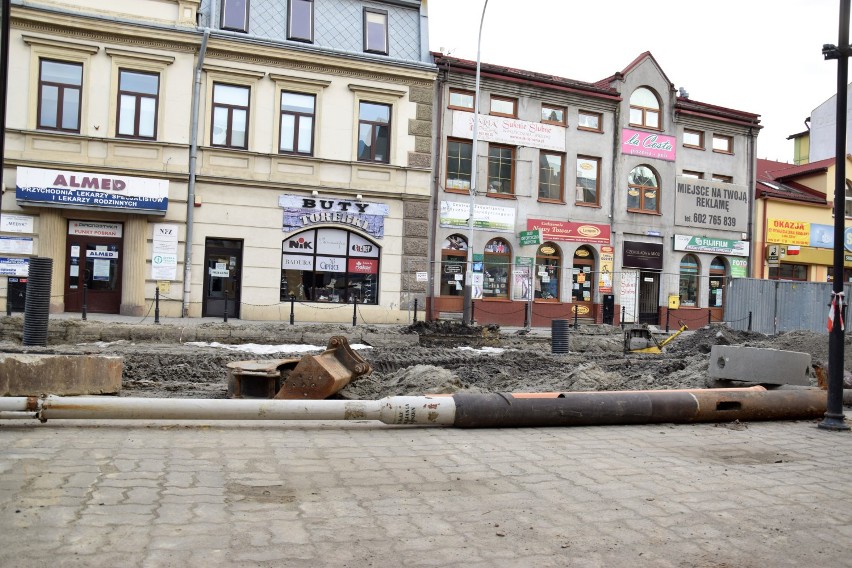 Remont ulicy Grunwaldzkiej w Jarosławiu idzie do przodu [ZDJĘCIA]