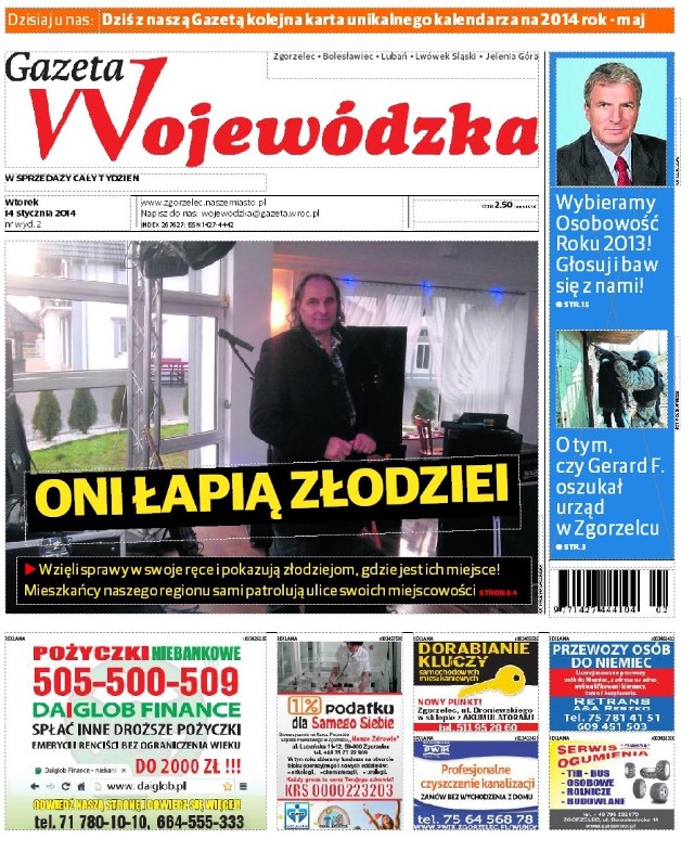 Gazeta Wojewódzka 14.01 - 20.01
