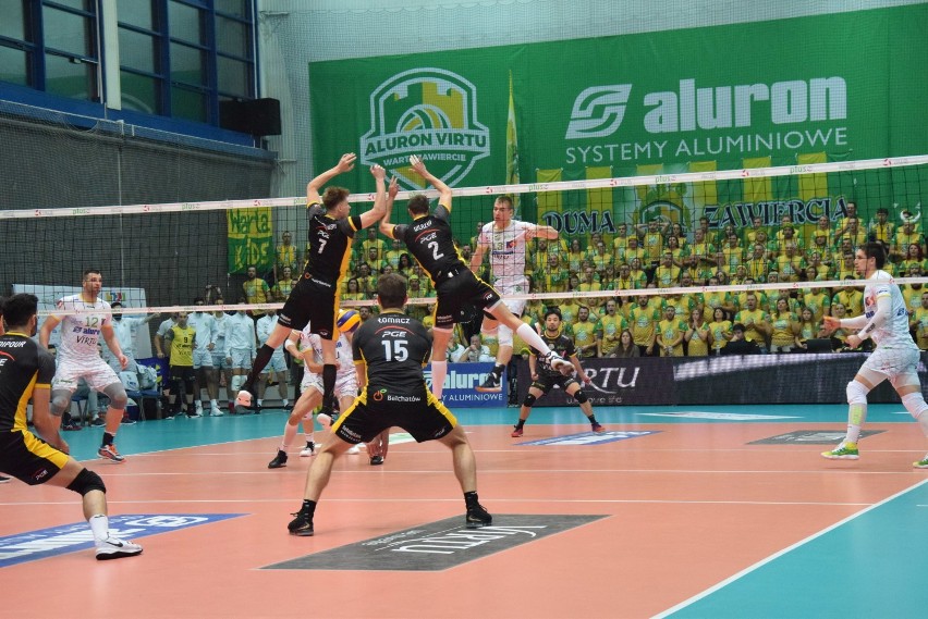 Aluron Virtu Warta Zawiercie - SKRA Bełchatów 3:1 [ZDJĘCIA KIBICÓW]