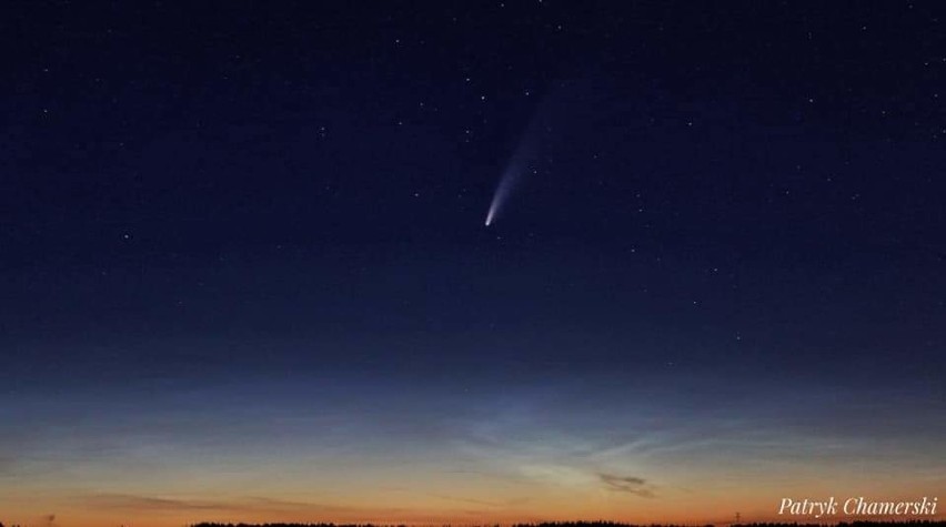 Kometa na niebie