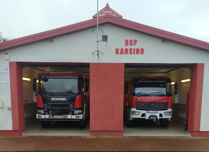 OSP Karsino wzbogaciło się o nowy wóz strażacki za ponad milion złotych