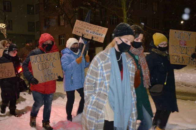 We wtorkowy wieczór, 9 lutego, kolejny raz przeszedł marsz kobiet pod hasłem „Myślę, czuję, decyduję"