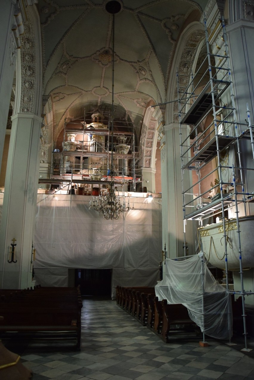 Trwa remont kościoła franciszkanów w Kaliszu