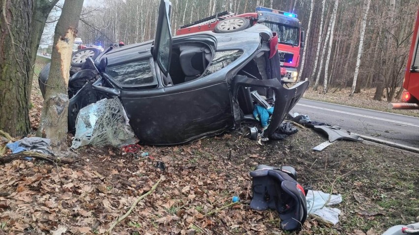 Wypadek drogowy w Łukowie. Sprawca nadal się ukrywa
