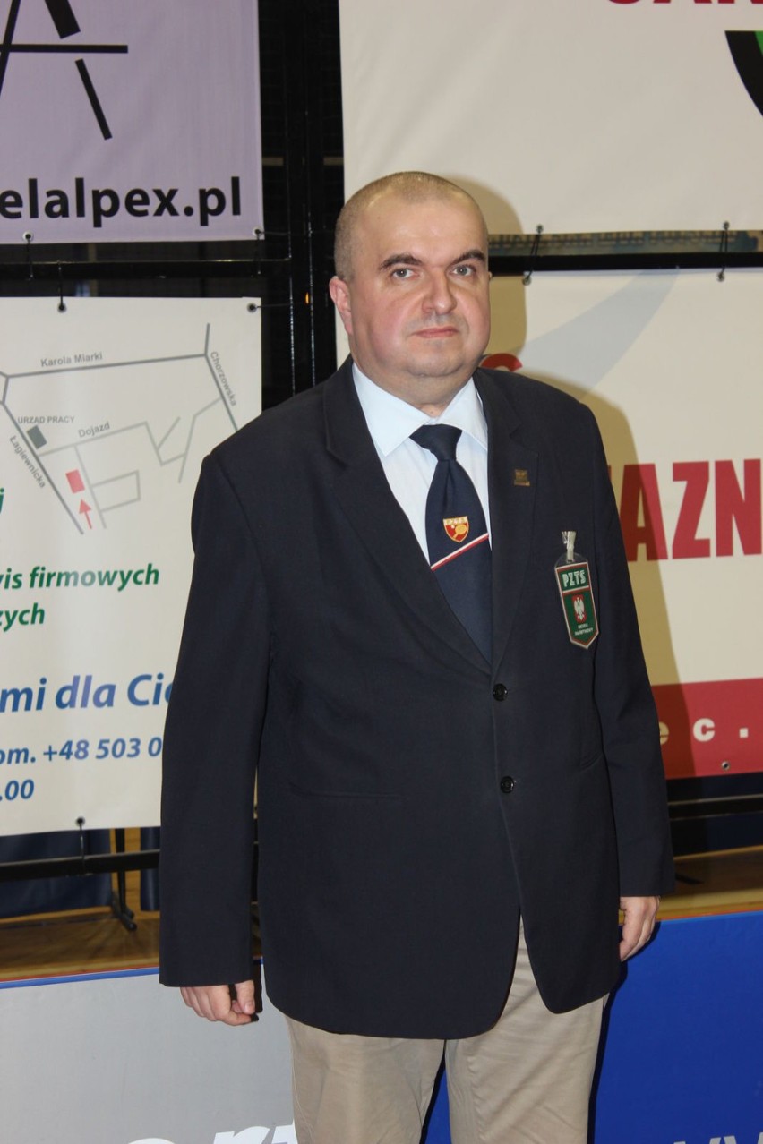 Sędzia główny meczu Jacek Wilk. fot. Piotr A.Jeleń