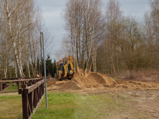 Budowa kładki pieszo-rowerowej nad Słupią w Ustce