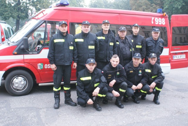 Strażacy z powiatu kaliskiego wyjechali pomagać ofiarom nawałnicy