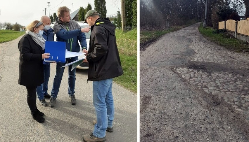 Gmina Chociwel. Rusza przebudowa drogi w Kamiennym Moście. Utrudnienia potrwają od 20 kwietnia do końca czerwca br. Wykonawcą jest Maxbud