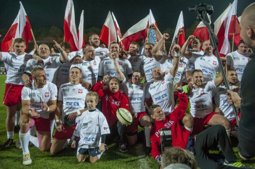 Reprezentacja Polski w rugby pokonała Czechów przy...