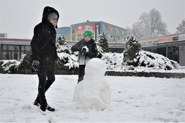 Zima w Goleniowie - 5 grudnia 2021 roku