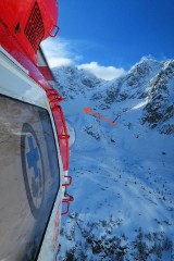 Tatry Słowackie: Poszkodowana Polka zjechała po lodzie kilkaset metrów [FOTO]