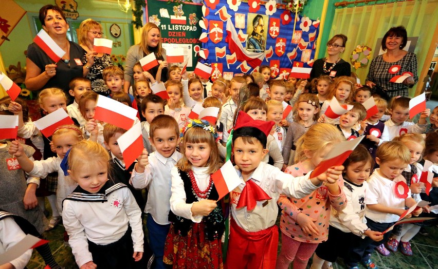 Dzień niepodległości w szczecińskim przedszkolu [wideo, zdjęcia]