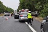 Wypadek na S3. Samochód zjechał do rowu. Nie żyje jedna osoba [ZDJĘCIA]