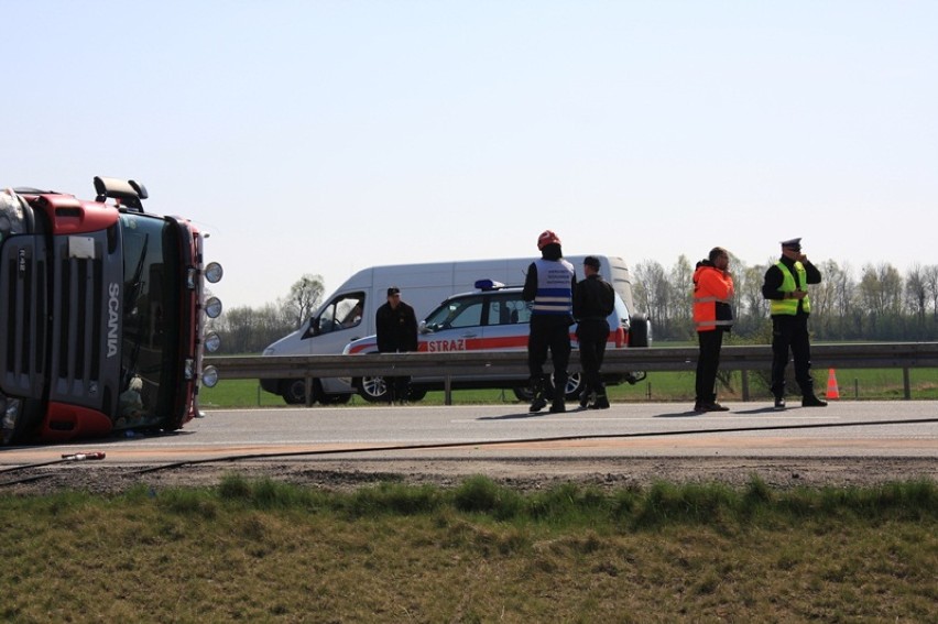 Syców: Wypadek na S8. Poważne utrudnienia w ruchu