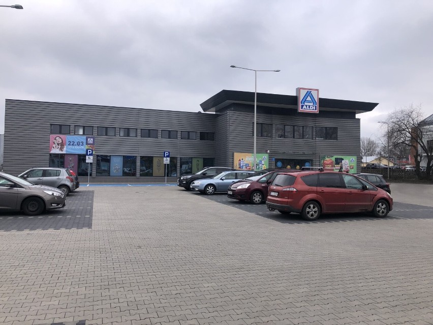 W środę, 22 marca, nowy sklep Aldi, który jest w miejscu...