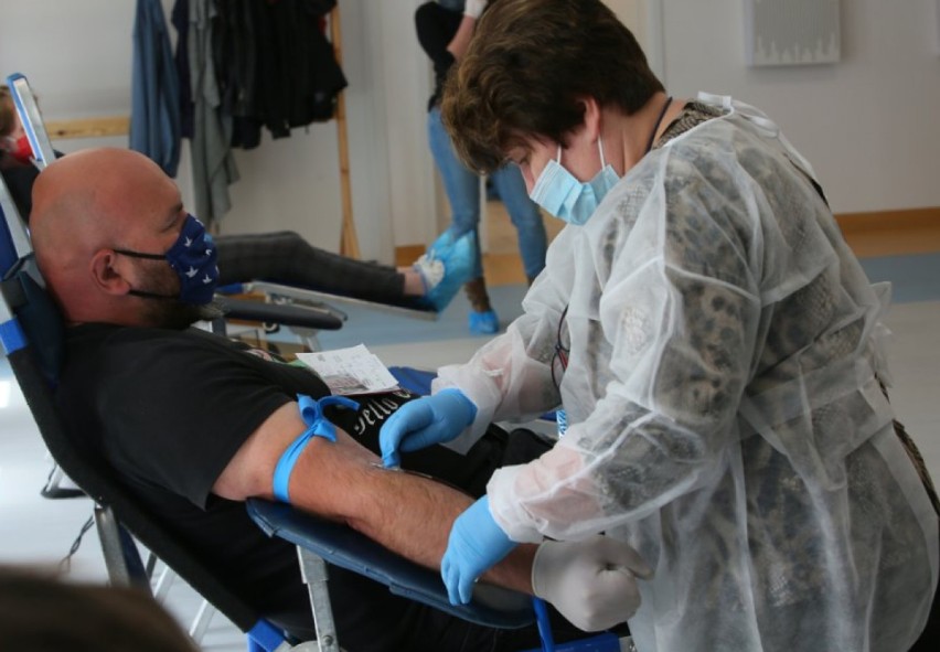 55 krwiodawców wzięło udział w akcji w Przygodzicach 