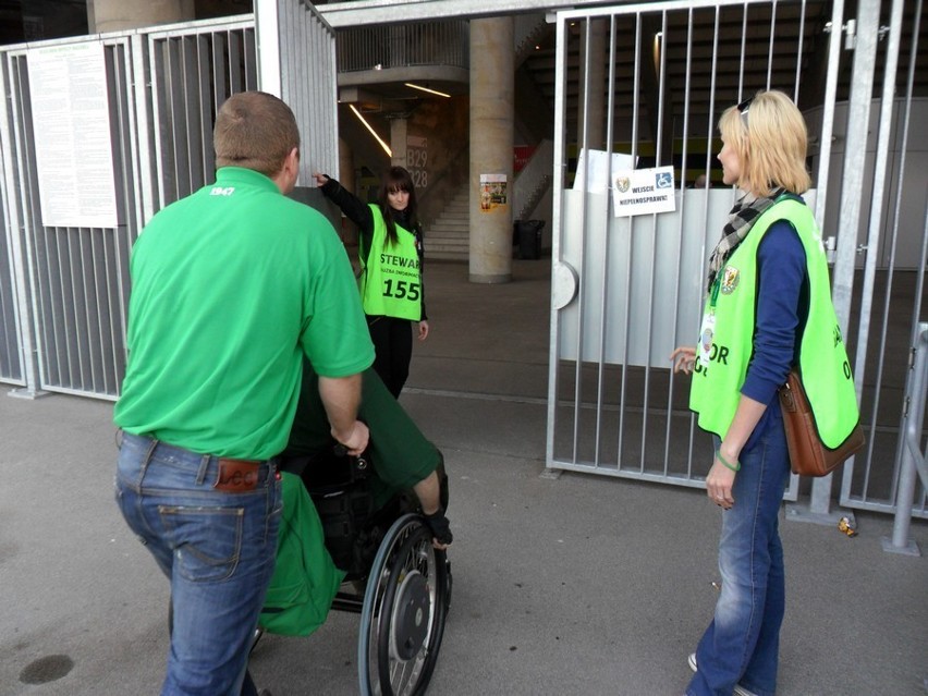 Wrocław: Stadion Miejski przyjazny niepełnosprawnym