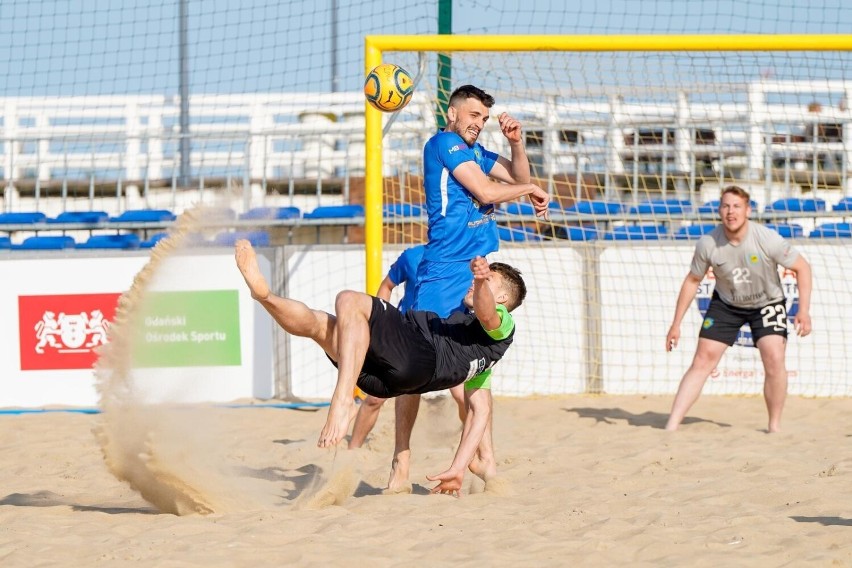 26.05.2023 gdansk. beach soccer na stadionie letnim w...