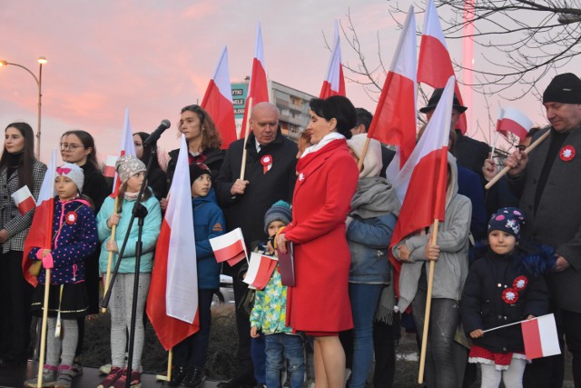 Miejskie obchody święta niepodległości w Jastrzębiu przyciągnęło tłumy.