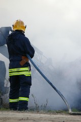 Pożar obudził mieszkańców w Białej Podlaskiej. Zostali ewakuowani