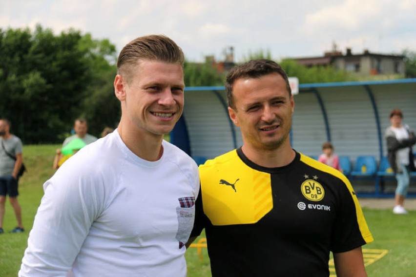 Łukasz Piszczek podczas lipcowej wizyty w Goczałkowicach -...