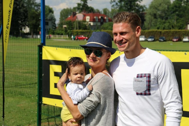 Łukasz Piszczek podczas lipcowej wizyty w Goczałkowicach - podczas obozu szkoleniowego zorganizowanego przez szkoleniowców z Dortmundu.