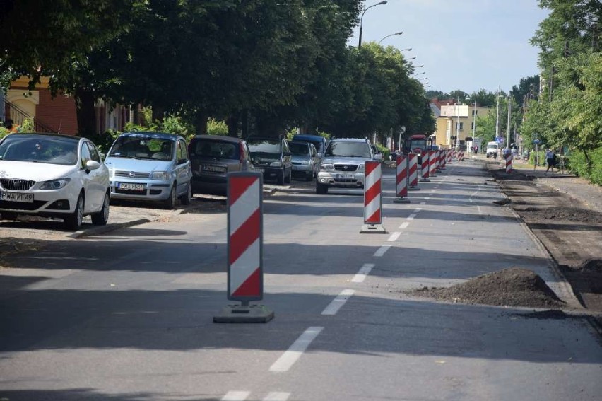 Remont ulicy Kościuszki w Wągrowcu. Ruszyły prace