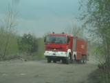 Pożar wysypiska w Świętochłowicach: trwa akcja gaśnicza