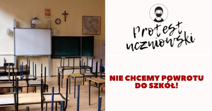 Protest Uczniów. Nie chcą wrócić teraz do szkół. Uzbierali już prawie pół miliona podpisów