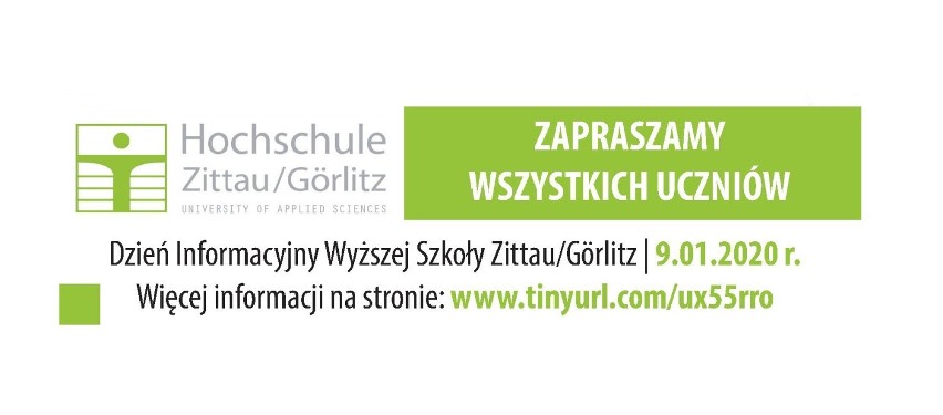 Dzień Informacyjny Wyższej Szkoły Zittau/Görlitz | 09.01.2020 