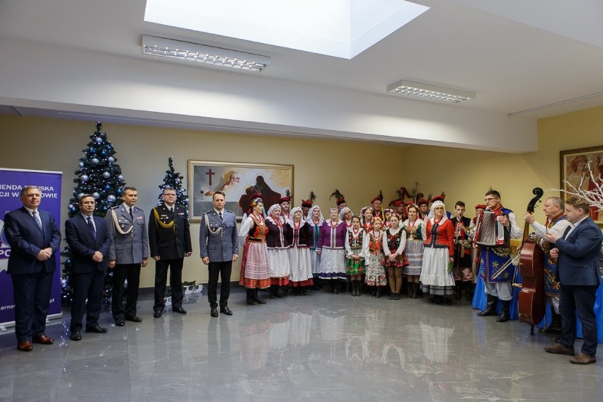 Tarnów. Mundurowi przełamali się opłatkiem [ZDJĘCIA]