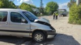 Wypadek na skrzyżowaniu w Kielcach. Dwie osoby zabrane do szpitala
