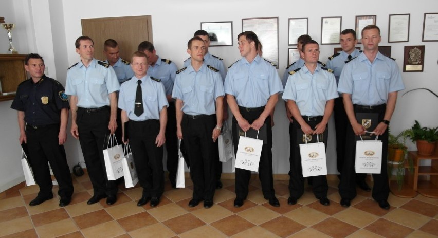 Nagrodzeni strażacy i strażnik miejski z Wejherowa