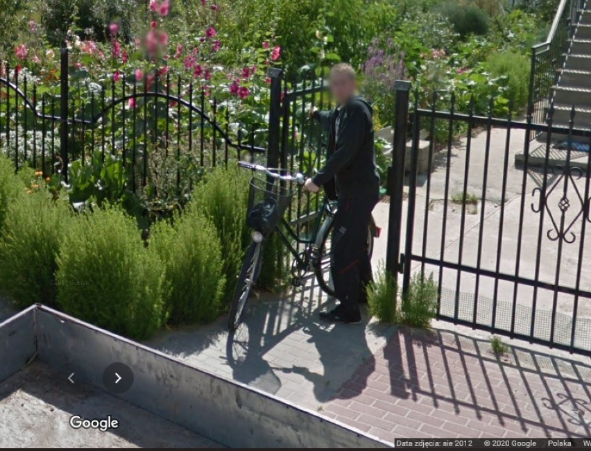 Mieszkańcy gminy Koneck w obiektywie Google Street View
