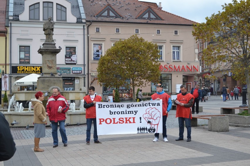 Akcja protestacyjna Sierpnia 80 w Rybniku