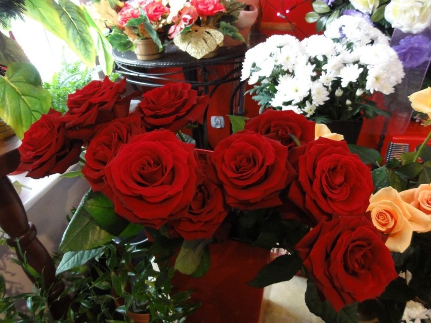 Kwiaciarnia Czerwona w Sławnie - prezentacja