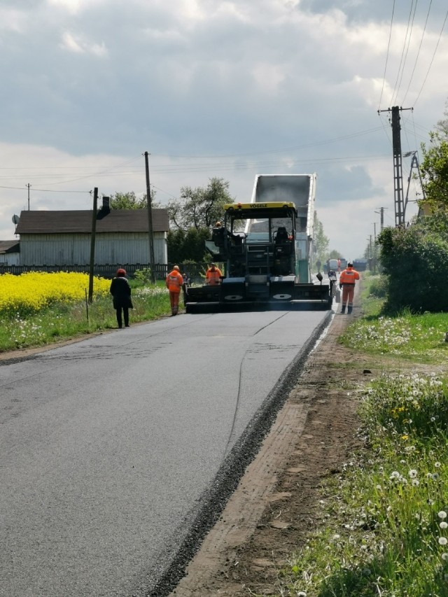 Inwestycje drogowe maj 2020 w powiecie piotrkowskim