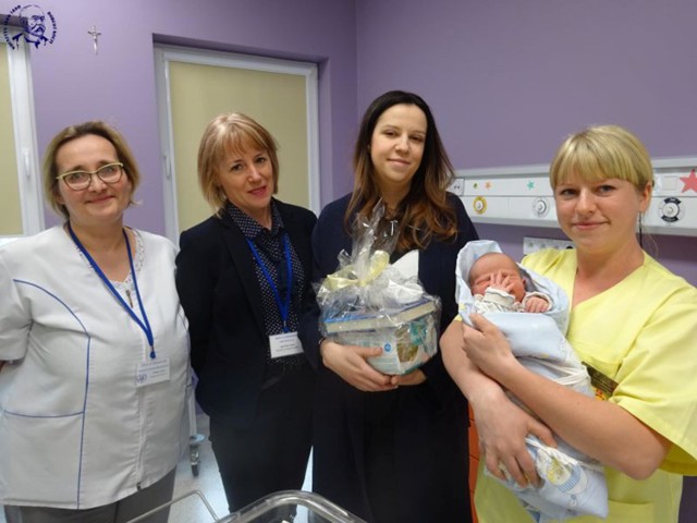 Trzechsetny noworodek urodzony w 2018 roku w naszym szpitalu