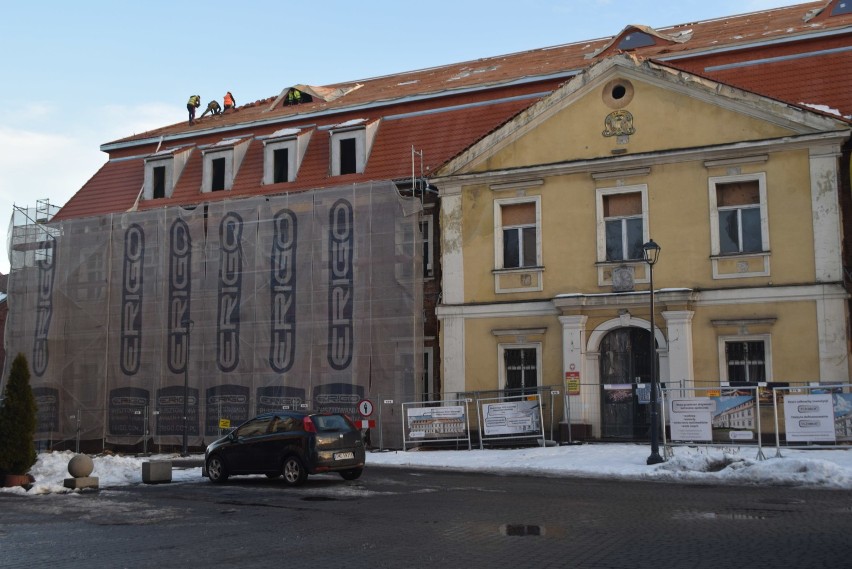 Tak prezentuje się nowy dach Pałacu Dietrichsteinów